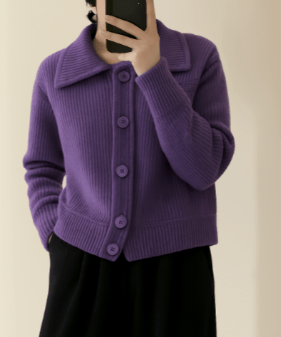 Guylaine | Premium Knit Jacket - Eline Carter