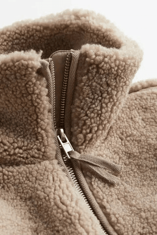 Liora – Oversized Teddy Jackets - Eline Carter