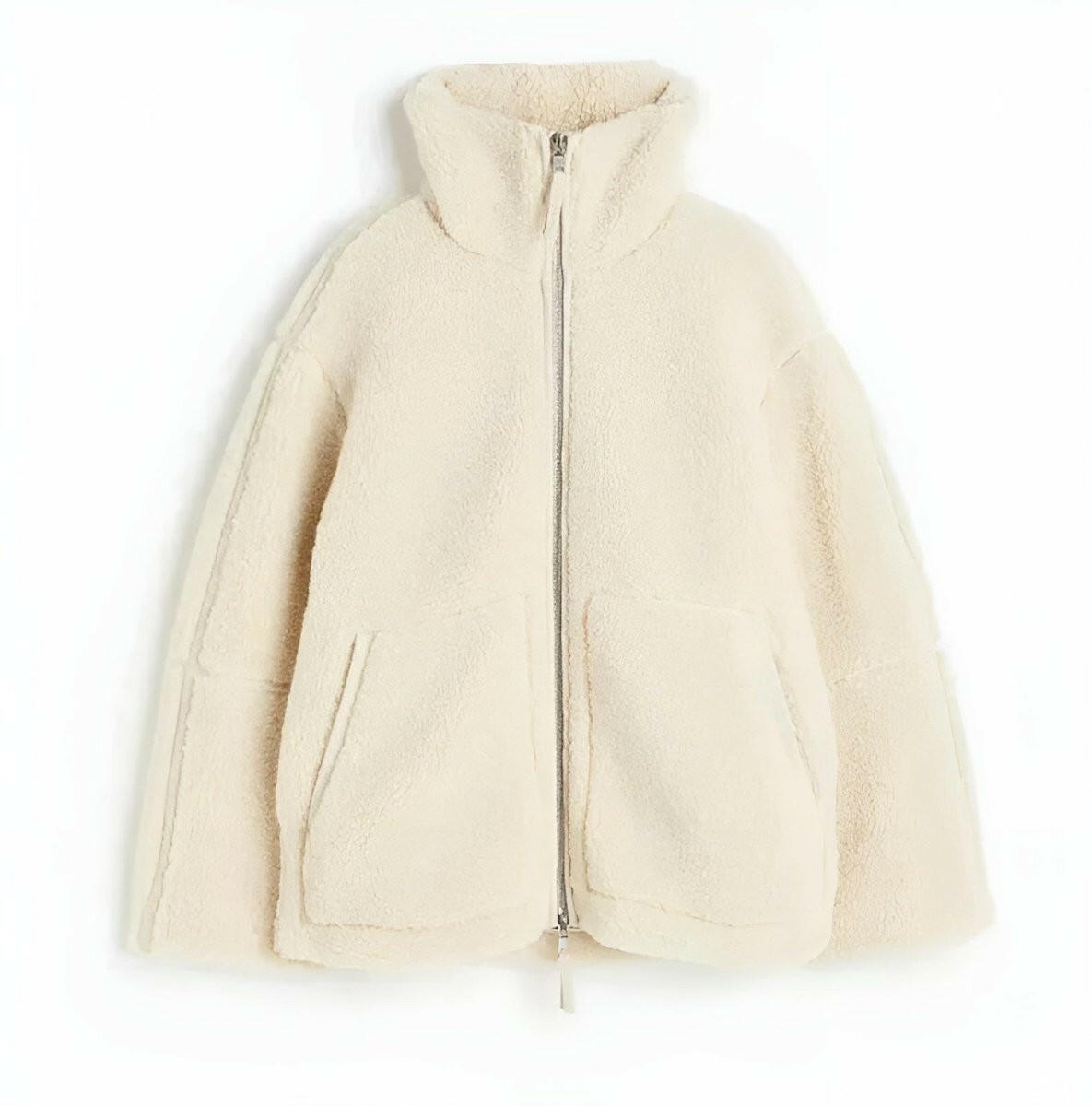 Liora – Oversized Teddy Jackets - Eline Carter