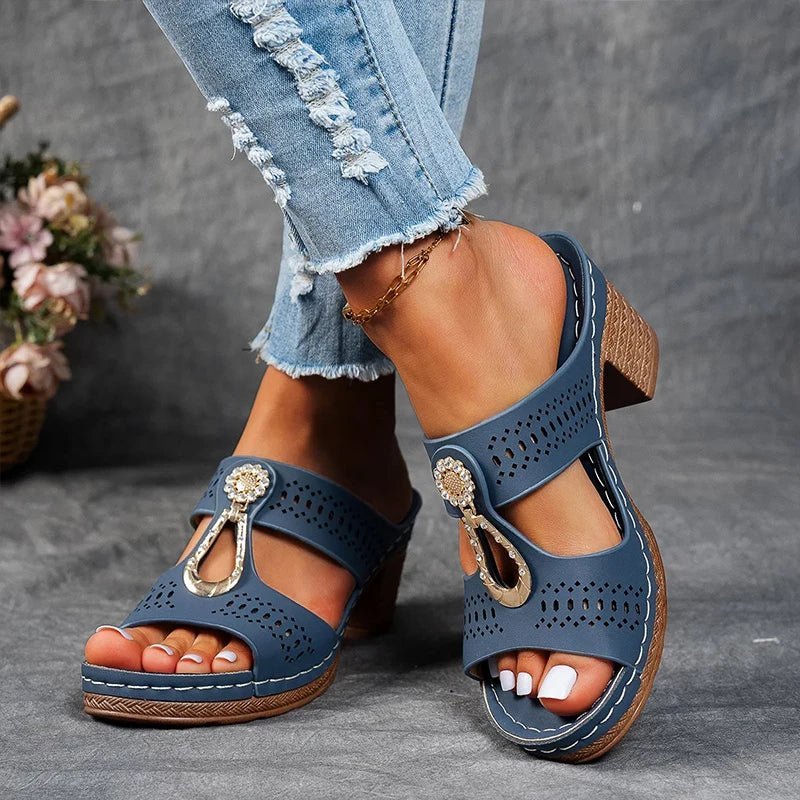 Diane | Chic Orthopedic Sandals - Eline Carter