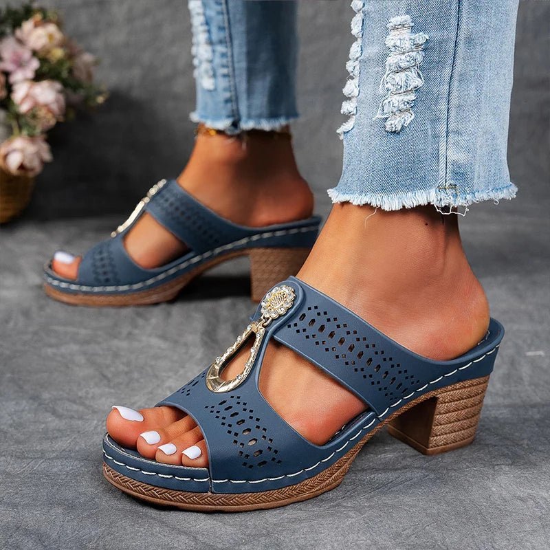 Diane | Chic Orthopedic Sandals - Eline Carter