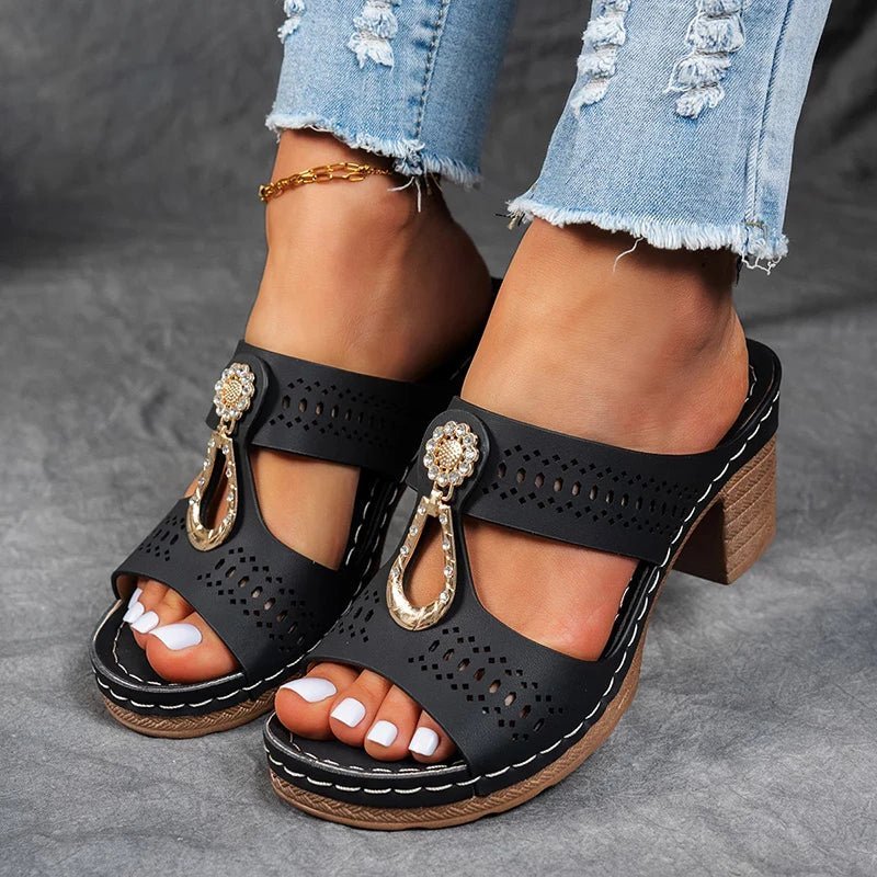 Diane | Chic Orthopedic Sandals - Eline Carter