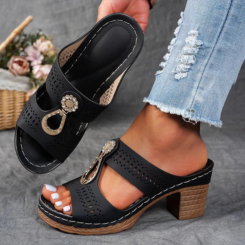 Diane | Chic Orthopedic Sandals - Eline Carter
