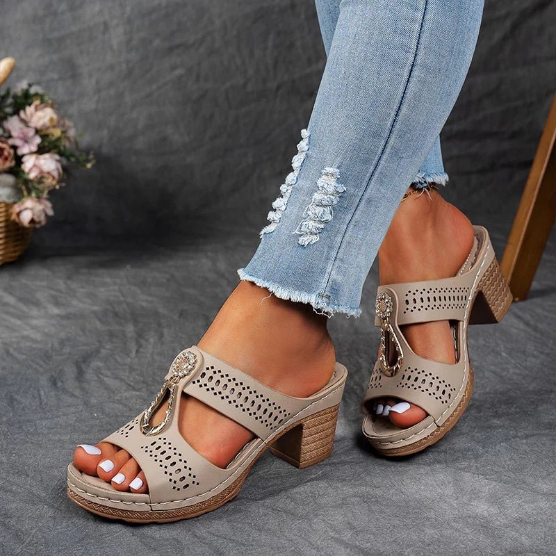 Diane | Chic Orthopedic Sandals - Eline Carter