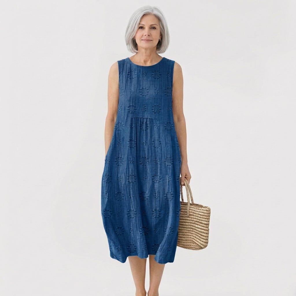 Teresa | Elegant Dress with Pockets - Eline Carter