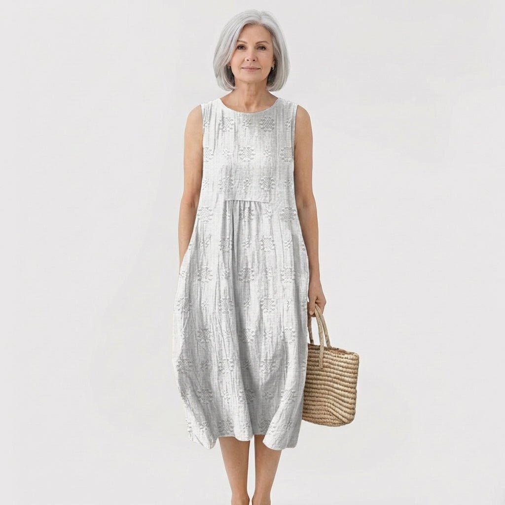 Teresa | Elegant Dress with Pockets - Eline Carter