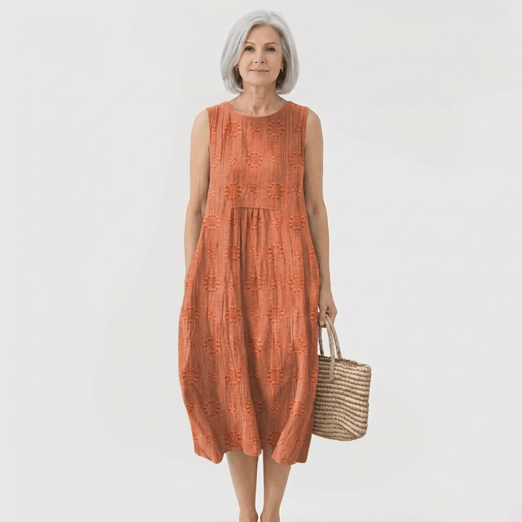 Teresa | Elegant Dress with Pockets - Eline Carter