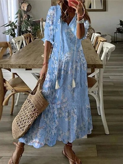 Lina | Effortless Boho Dress - Eline Carter