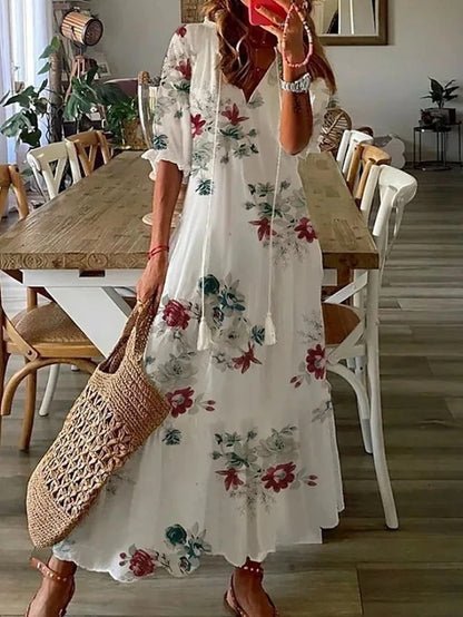Lina | Effortless Boho Dress - Eline Carter