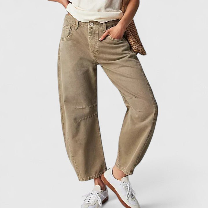 Danielle | Comfortable Wide - Leg Trousers - Eline Carter